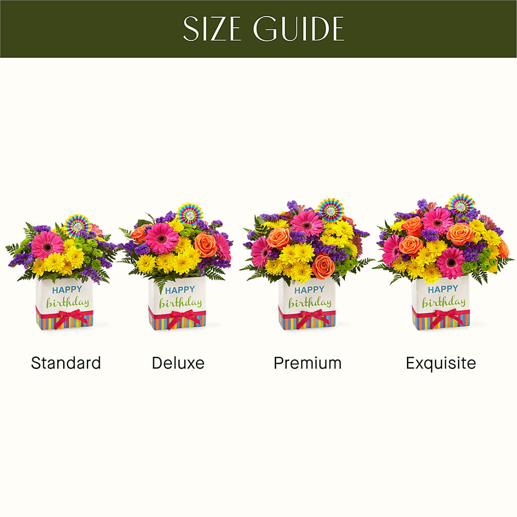 Birthday Brights Bouquet – United Family Flower And Gifts, Brooklyn NY