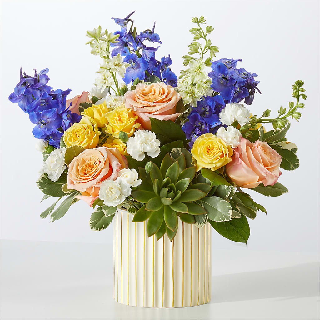 Cobalt Reverie Bouquet – United Family Flower And Gifts, Brooklyn NY