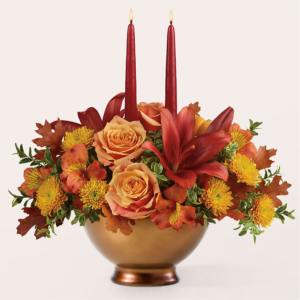Harvest Table Centerpiece – United Family Flower And Gifts, Brooklyn NY