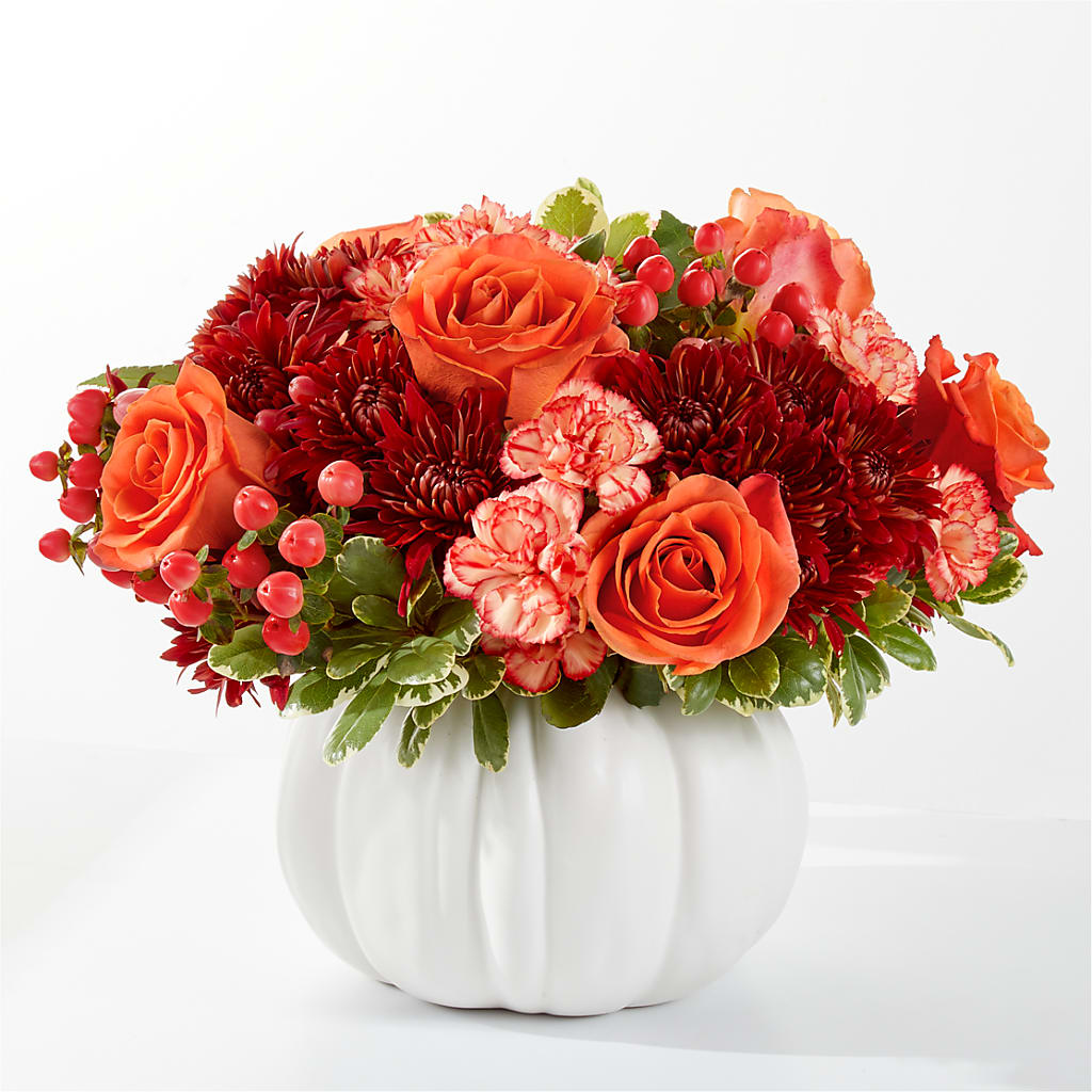 Autumn Air Pumpkin Bouquet – United Family Flower And Gifts, Brooklyn NY