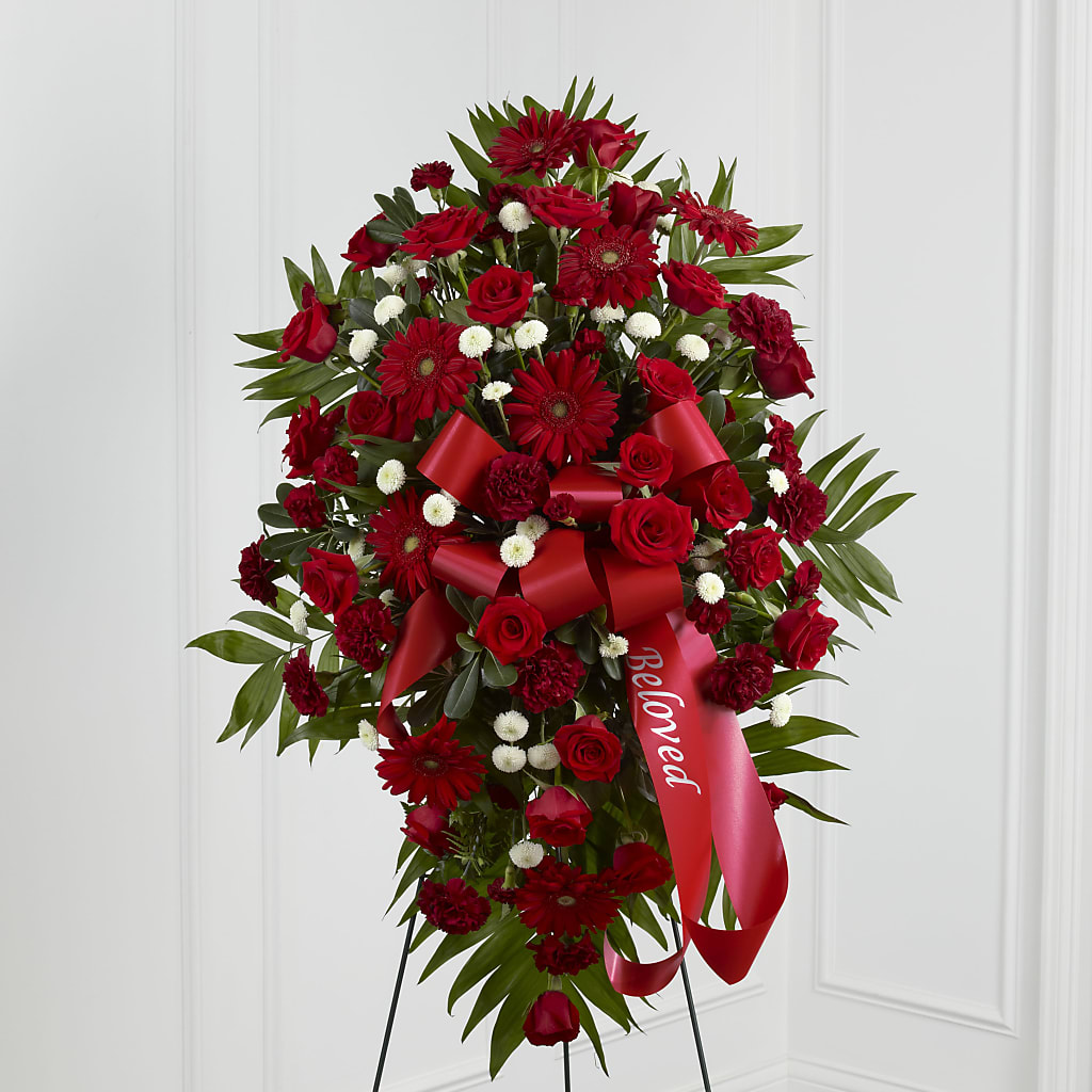 Treasured Memories Standing Spray – United Family Flower And Gifts, Brooklyn NY