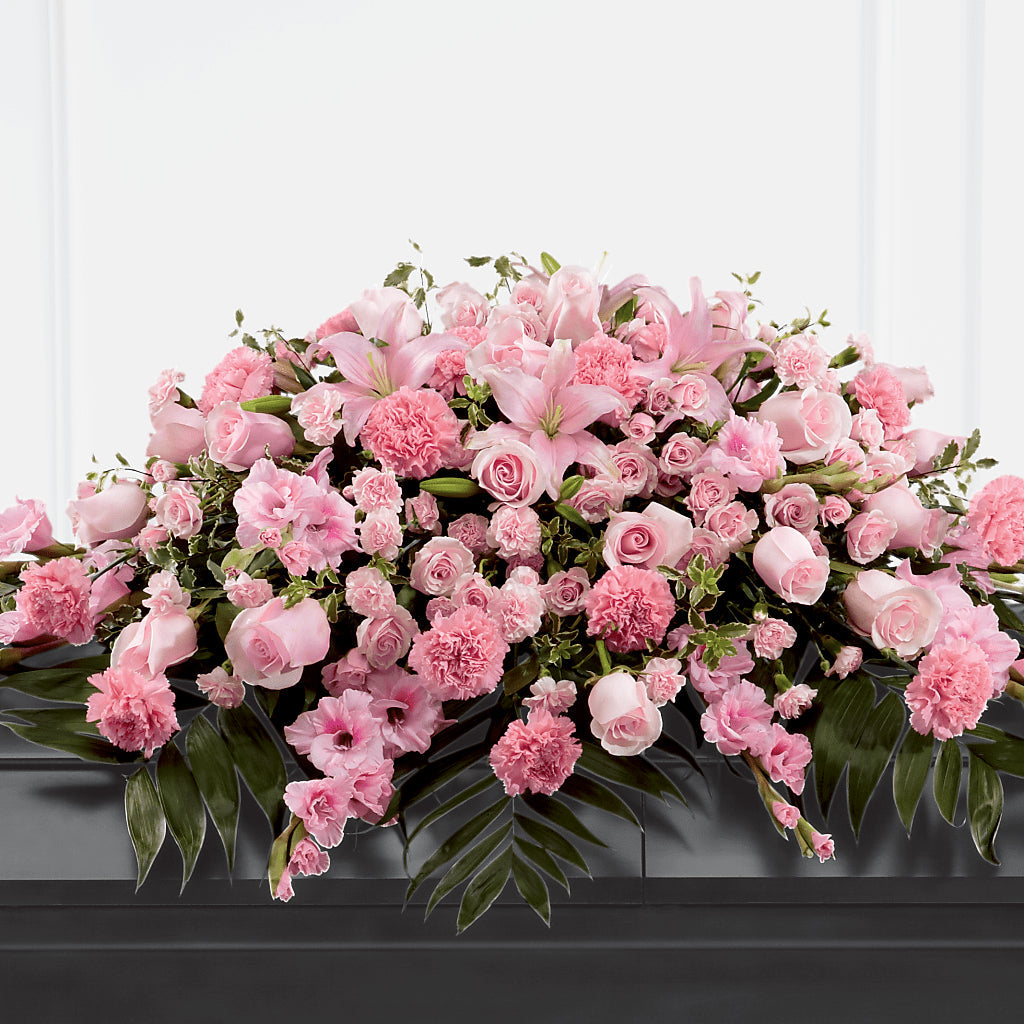 Garden of Comfort Casket Spray (Standard) – United Family Flower And Gifts, Brooklyn NY