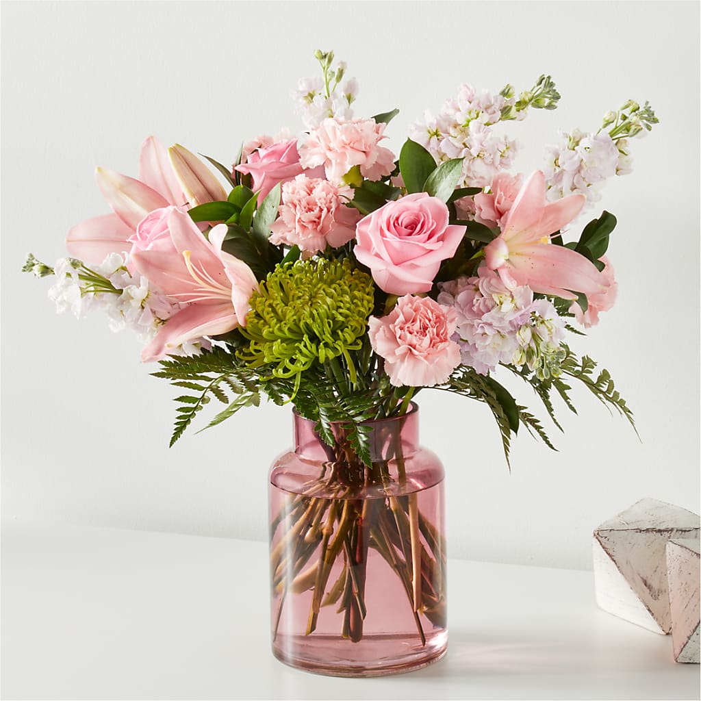 Pretty in Pink Bouquet – United Family Flower And Gifts, Brooklyn NY
