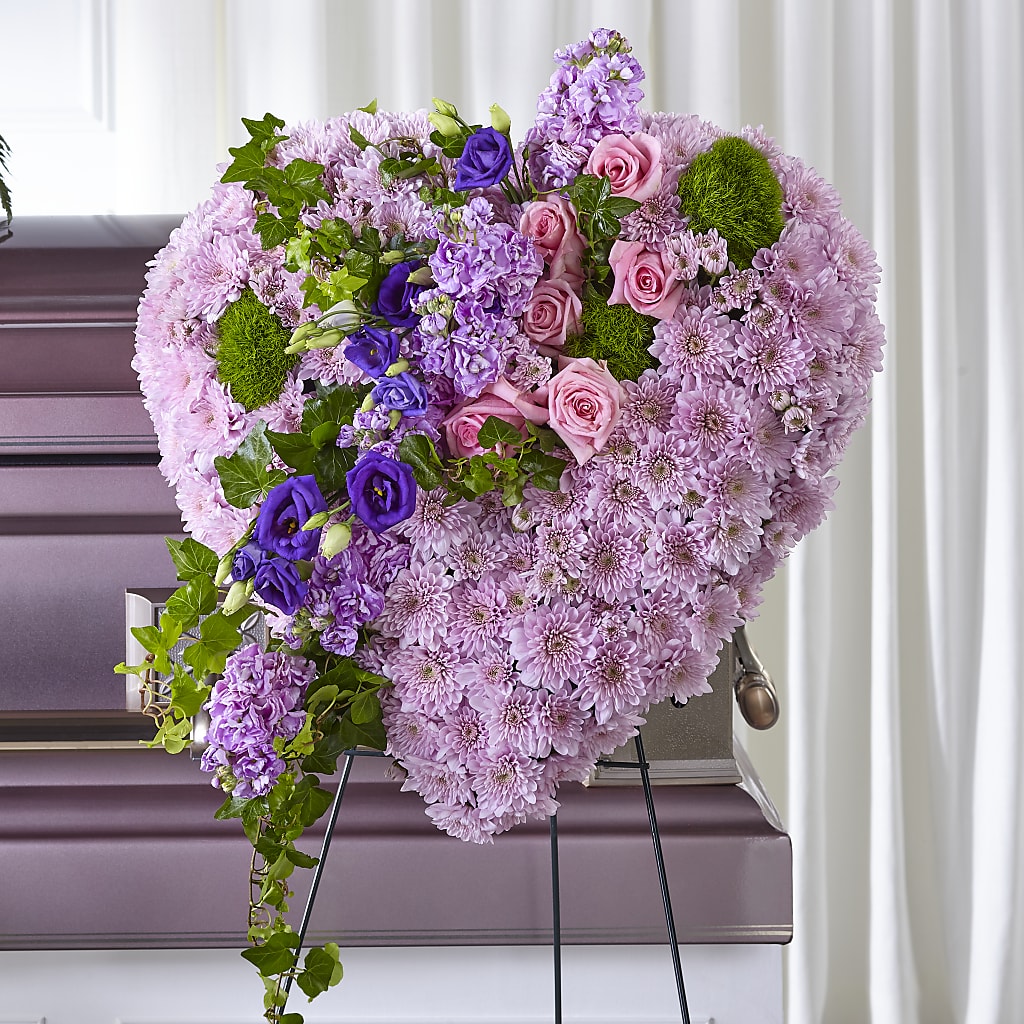 Treasured Love Standing Heart – United Family Flower And Gifts, Brooklyn NY