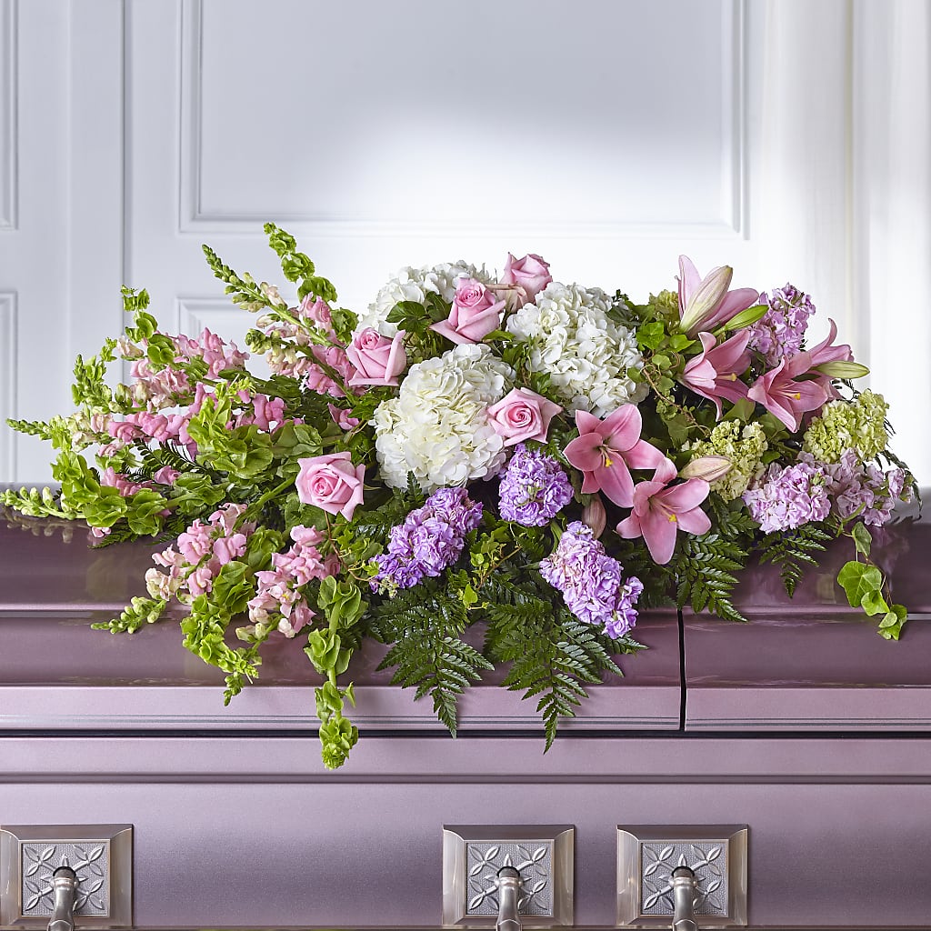 Life's Gratitude Casket Spray – United Family Flower And Gifts, Brooklyn NY