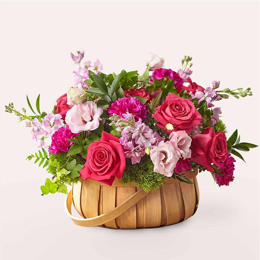 Radiance in Bloom Basket – United Family Flower And Gifts, Brooklyn NY