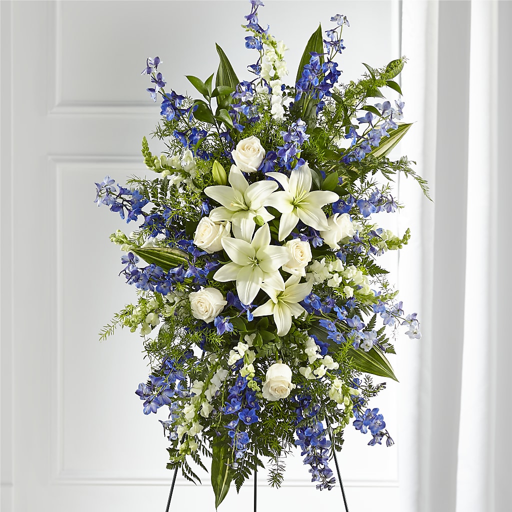 Faithful Friend Standing Spray – United Family Flower And Gifts, Brooklyn NY
