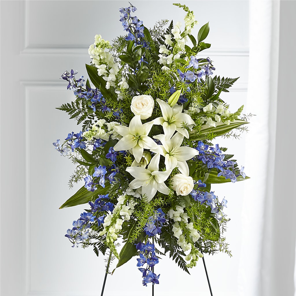 Faithful Friend Standing Spray – United Family Flower And Gifts, Brooklyn NY