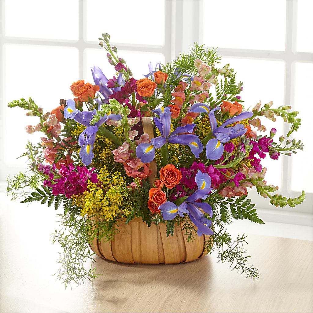 Garden of Life Basket – United Family Flower And Gifts, Brooklyn NY