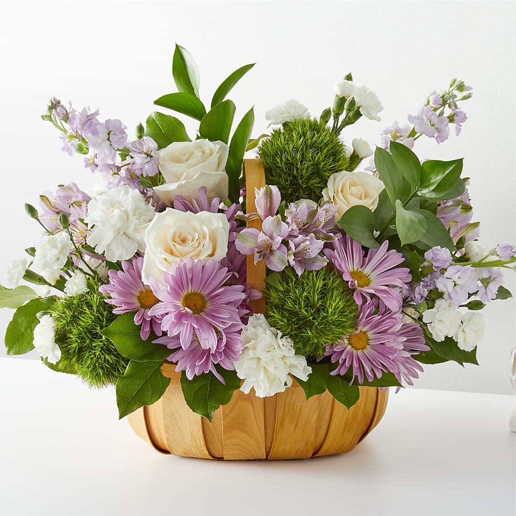Peace & Love Basket – United Family Flower And Gifts, Brooklyn NY