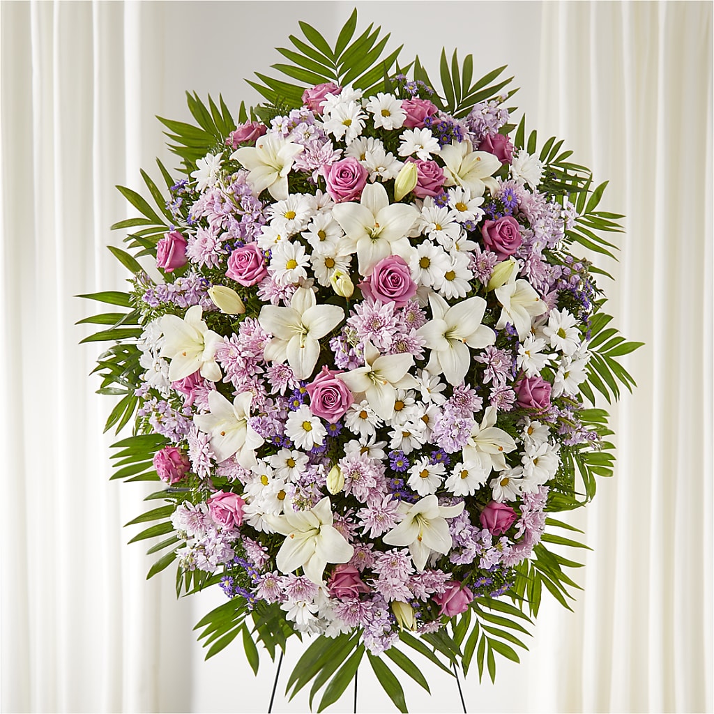 Surrounded by Love Standing Spray – United Family Flower And Gifts, Brooklyn NY