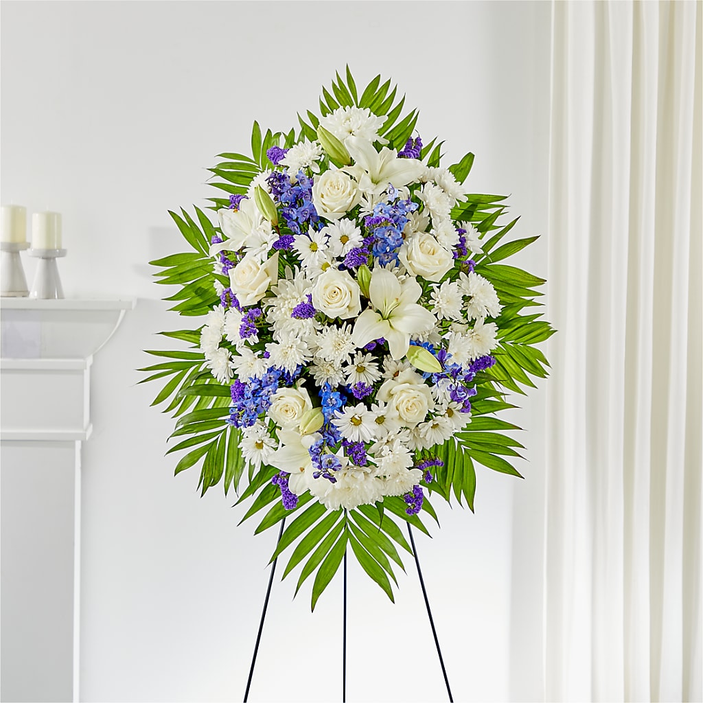 At Rest Standing Spray – United Family Flower And Gifts, Brooklyn NY