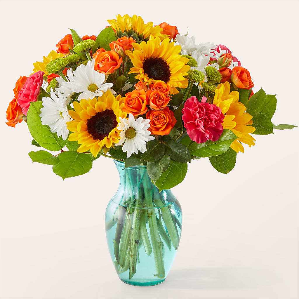 Sun-drenched Blooms Bouquet – United Family Flower And Gifts, Brooklyn NY
