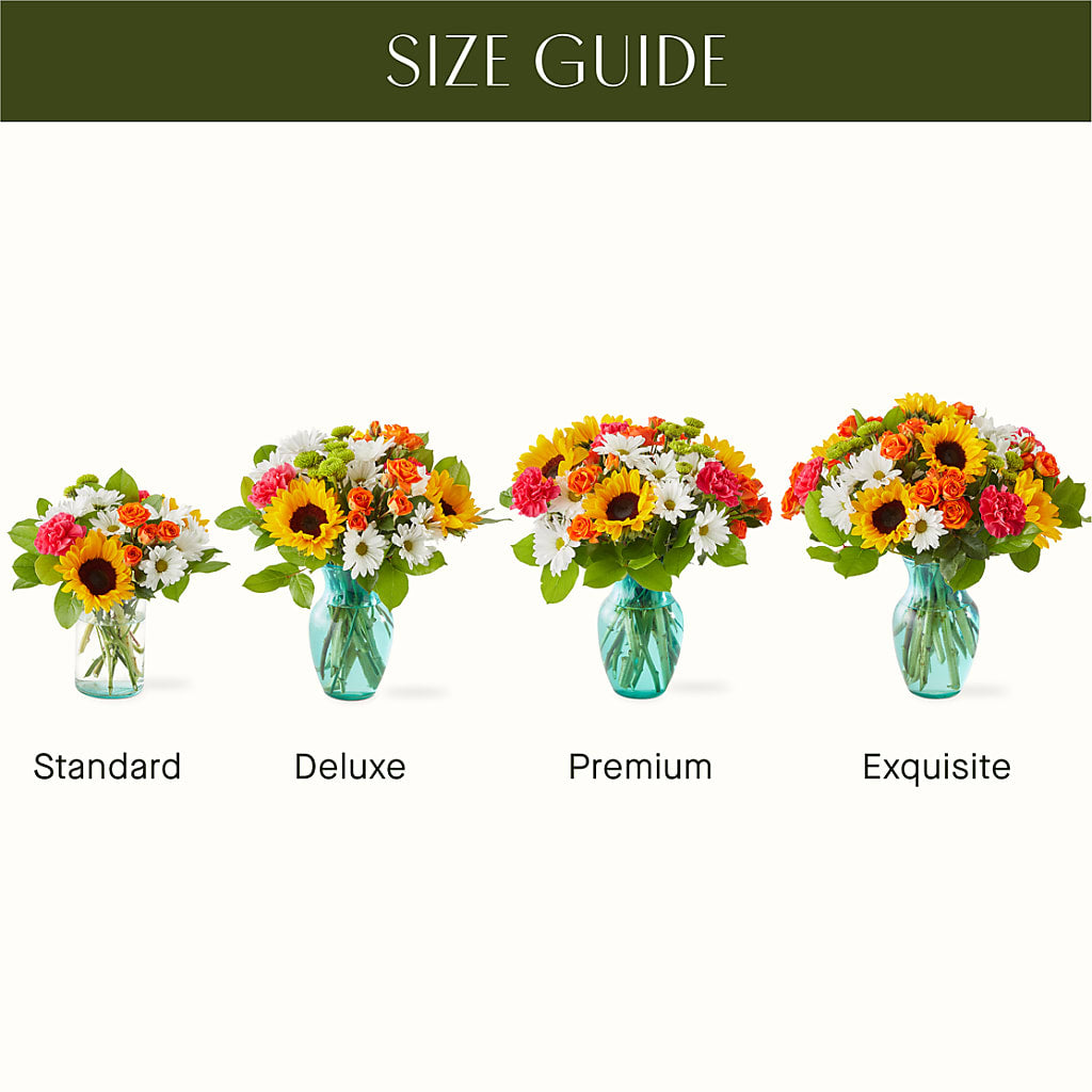 Sun-drenched Blooms Bouquet – United Family Flower And Gifts, Brooklyn NY