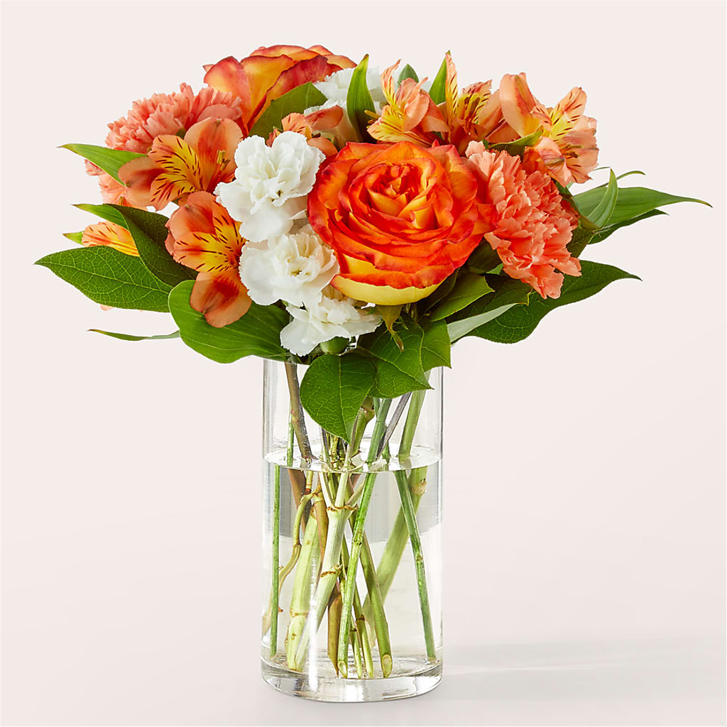 Apricot Glow Bouquet – United Family Flower And Gifts, Brooklyn NY