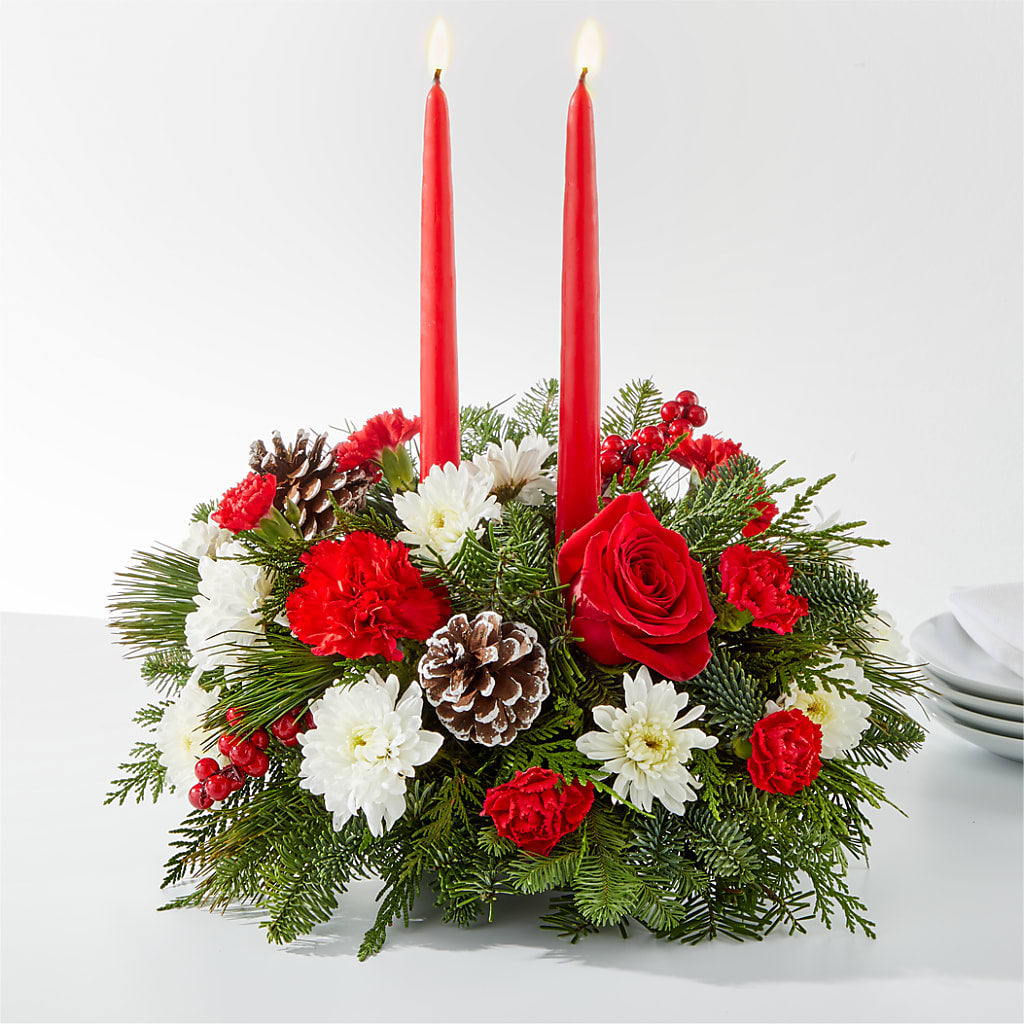 Holiday Soiree Centerpiece – United Family Flower And Gifts, Brooklyn NY