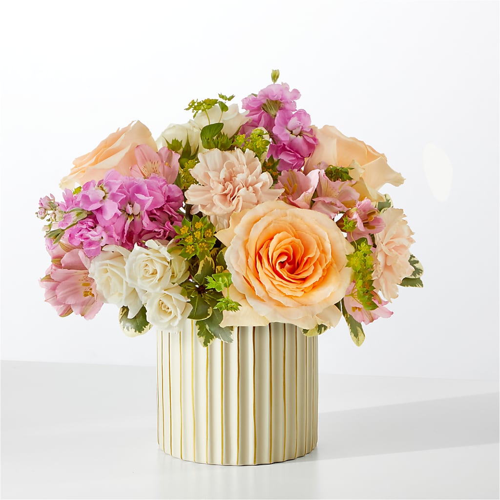 Paradise Bouquet with Ivory Vase – United Family Flower And Gifts, Brooklyn NY