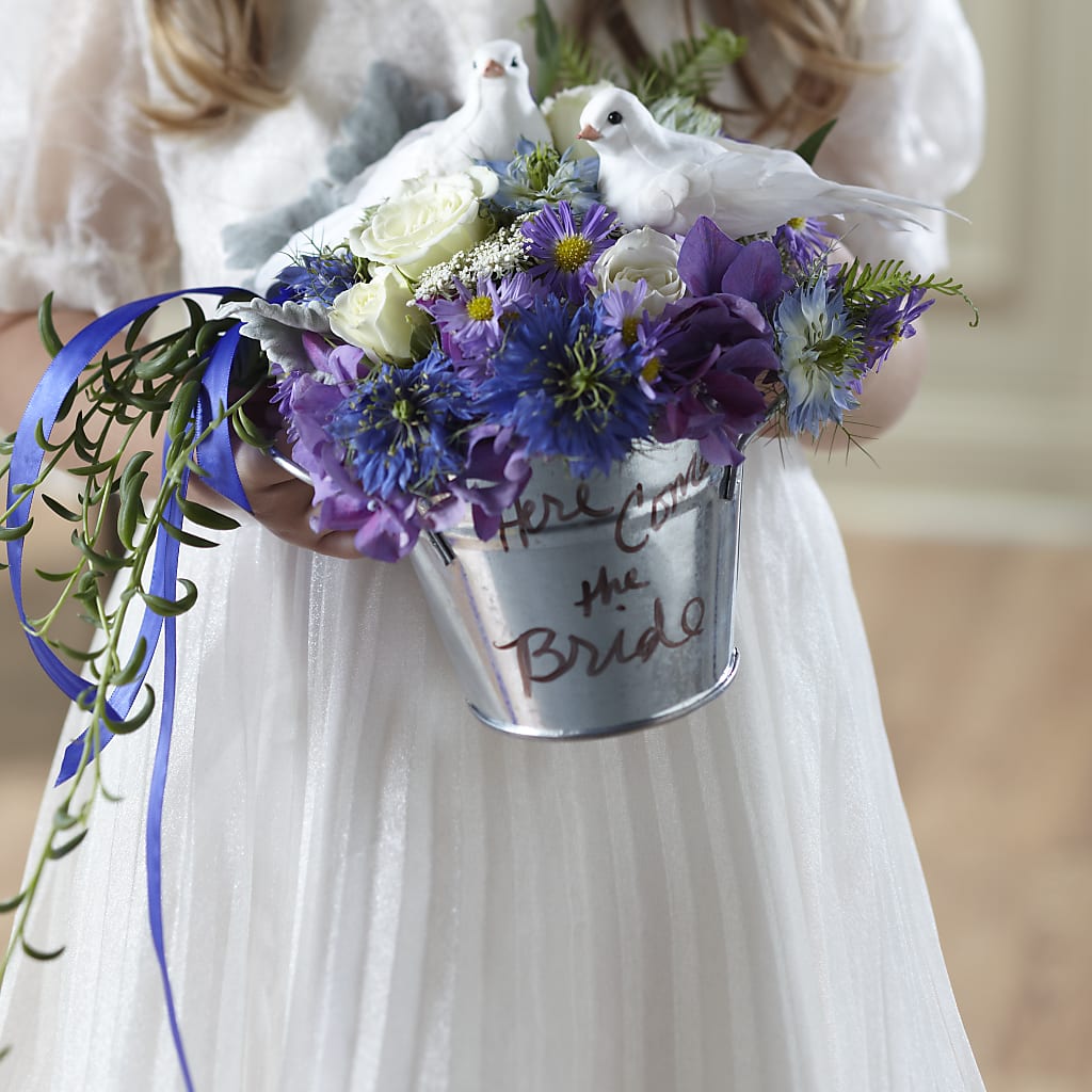 Enchantment Flower Girl Arrangement – United Family Flower And Gifts, Brooklyn NY