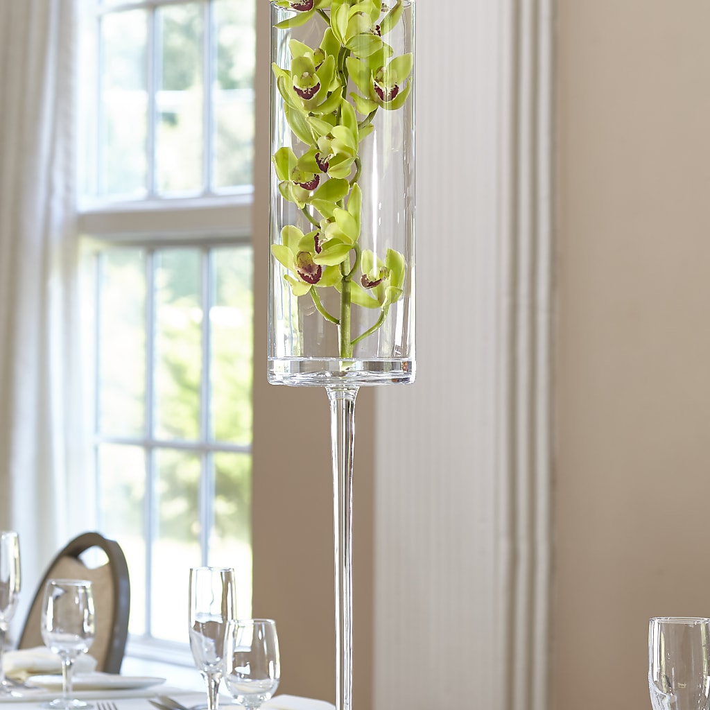 Green Mini Cymbidium Bouquet – United Family Flower And Gifts, Brooklyn NY
