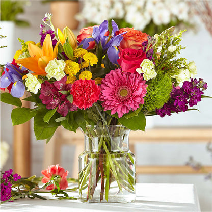 Bold & Bright – A Florist Original –  United Family Flower And Gifts, Brooklyn NY