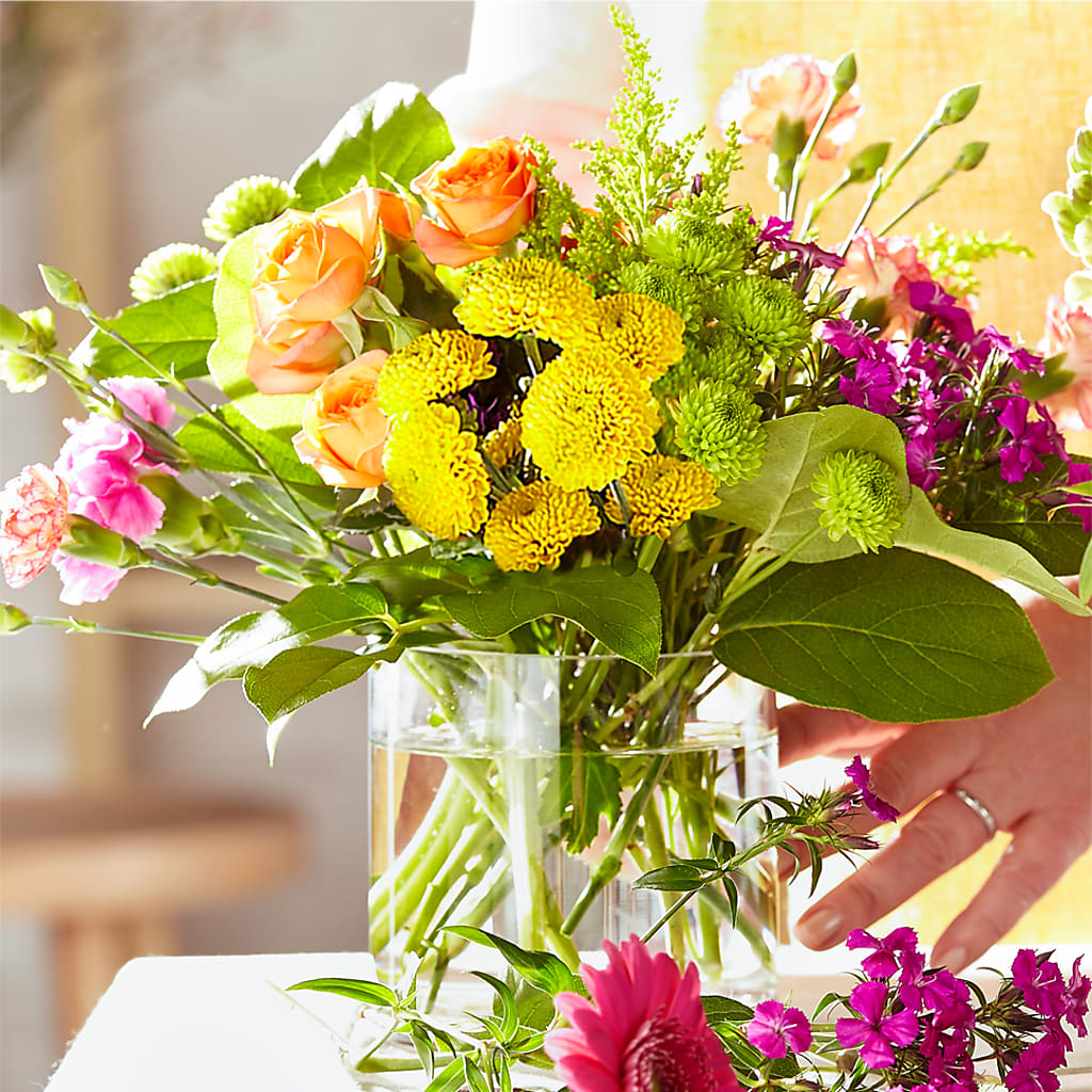 Bold & Bright – A Florist Original –  United Family Flower And Gifts, Brooklyn NY