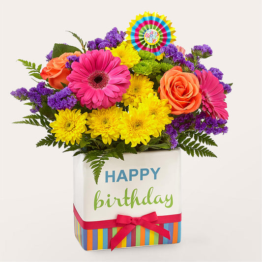 Birthday Brights Bouquet –  United Family Flower And Gifts, Brooklyn NY