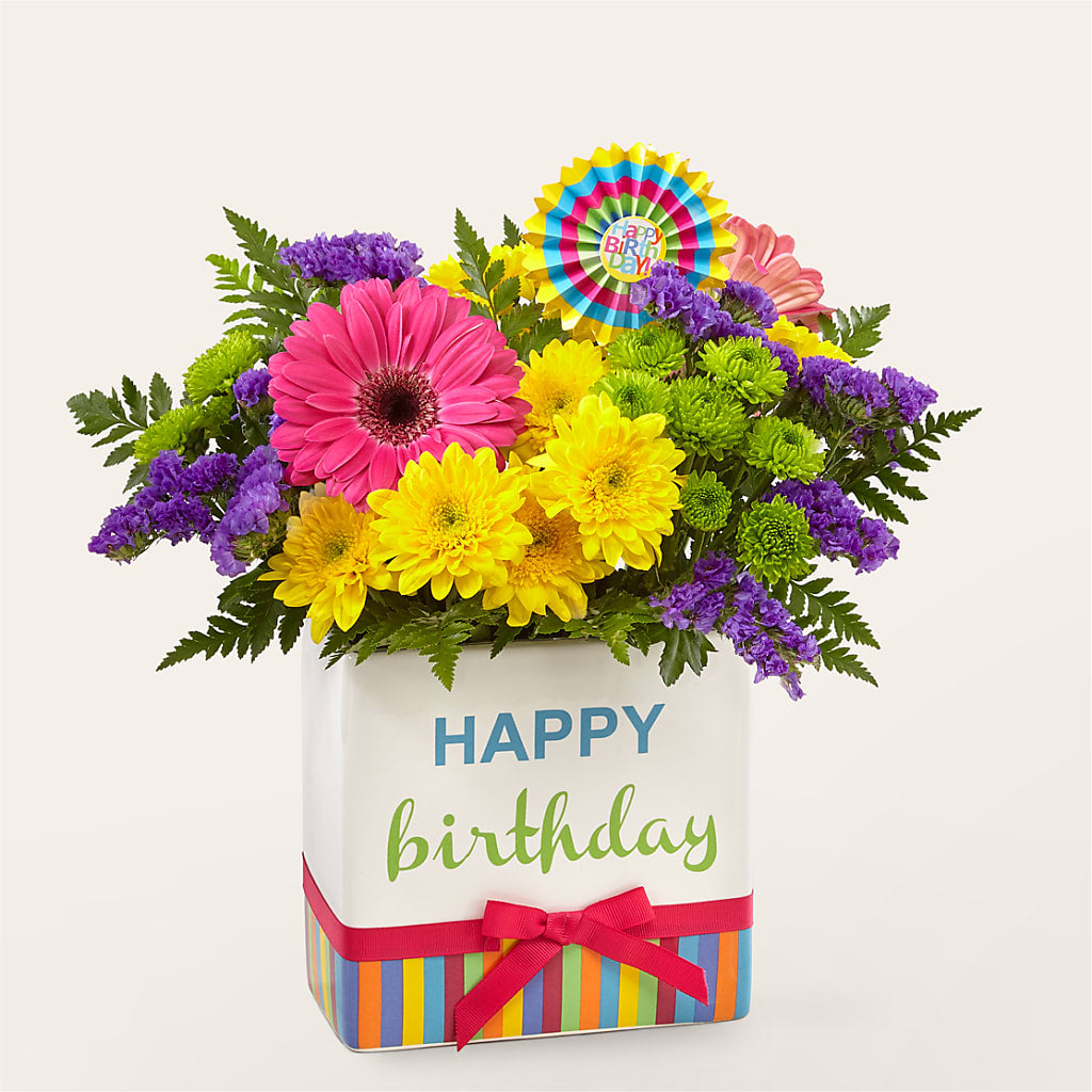 Birthday Brights Bouquet –  United Family Flower And Gifts, Brooklyn NY