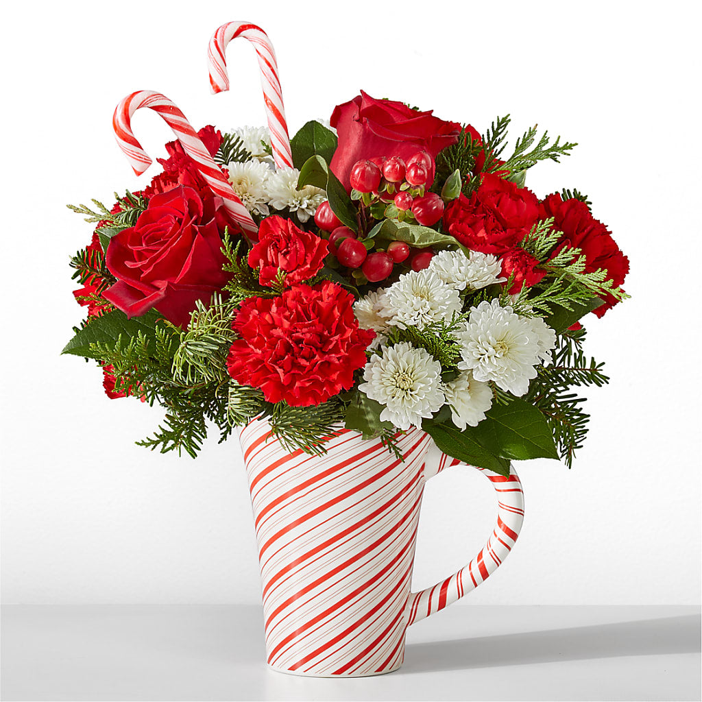 Peppermint Swirl Mug –  United Family Flower And Gifts, Brooklyn NY
