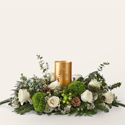 Chestnuts Roasting Centerpiece –  United Family Flower And Gifts, Brooklyn NY