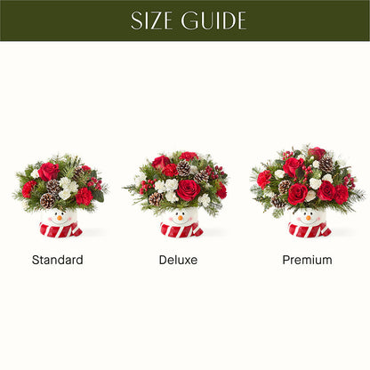 Jolly Snowman Bouquet –  United Family Flower And Gifts, Brooklyn NY