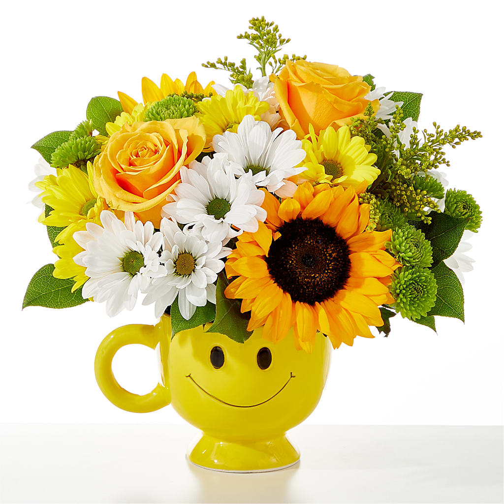 Be Happy Bouquet –  United Family Flower And Gifts, Brooklyn NY