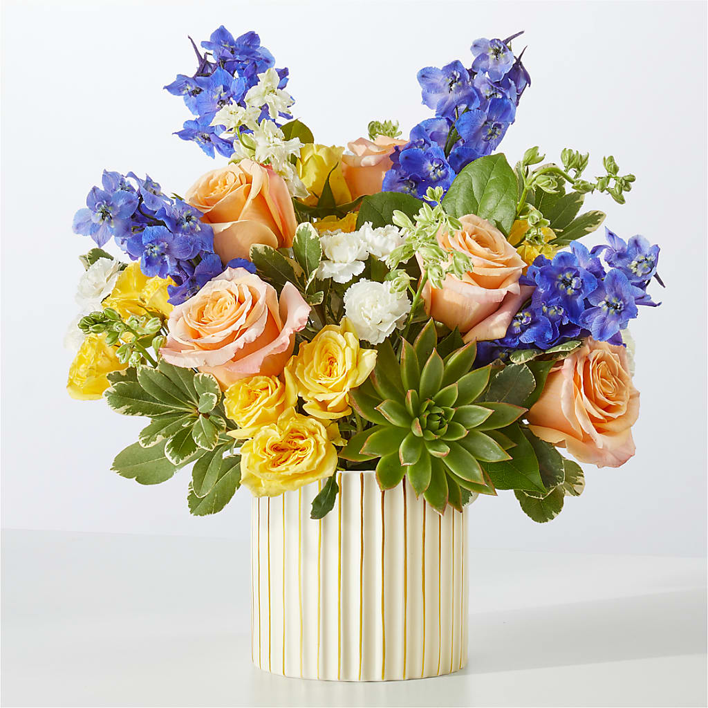 Cobalt Reverie Bouquet –  United Family Flower And Gifts, Brooklyn NY
