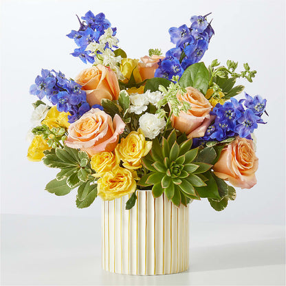 Cobalt Reverie Bouquet –  United Family Flower And Gifts, Brooklyn NY