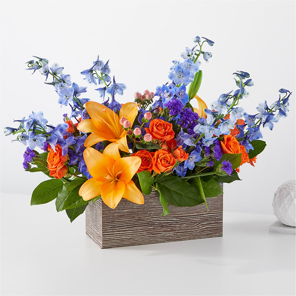 Radiant Citrus Box Bouquet –  United Family Flower And Gifts, Brooklyn NY