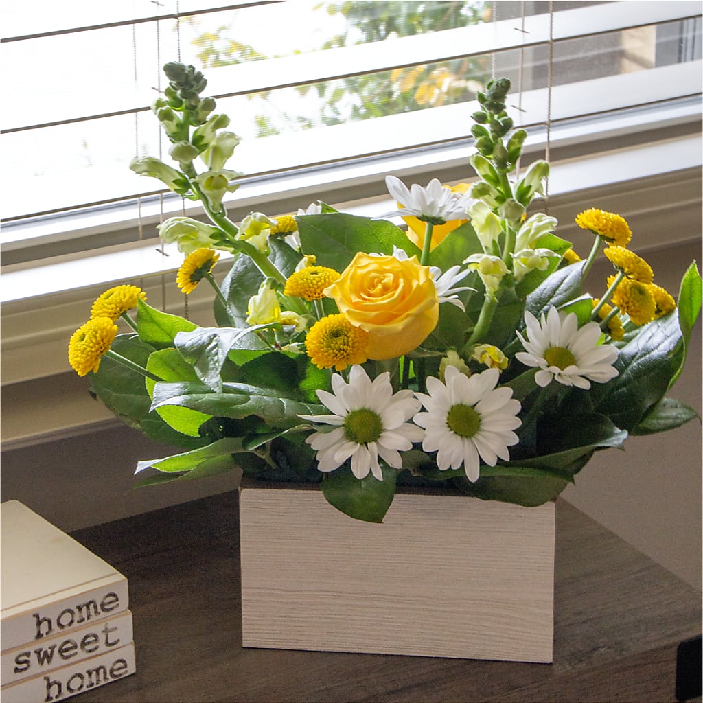 Sun Salutation Box Bouquet –  United Family Flower And Gifts, Brooklyn NY