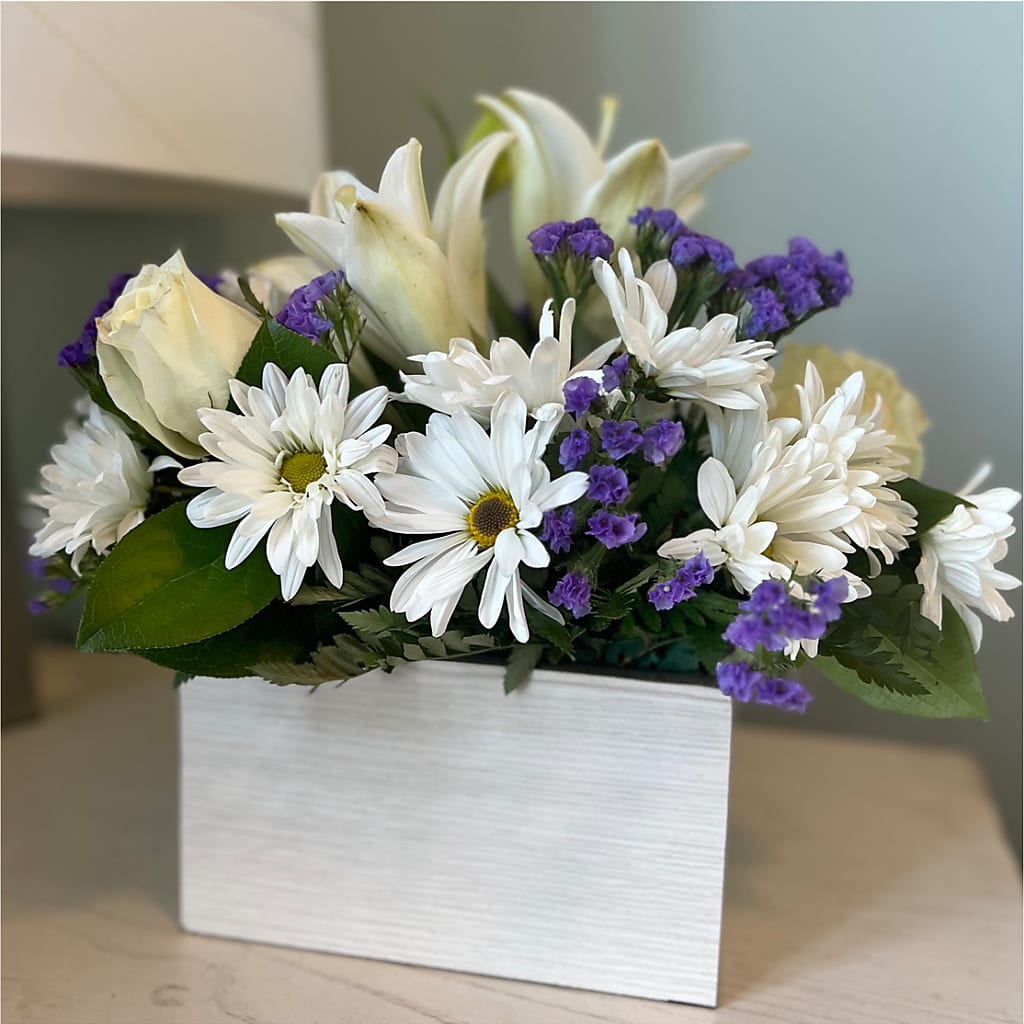 Beyond Blue Box Bouquet –  United Family Flower And Gifts, Brooklyn NY