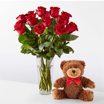 Romantic Long Stem Red Rose Bouquet Bundles –  United Family Flower And Gifts, Brooklyn NY