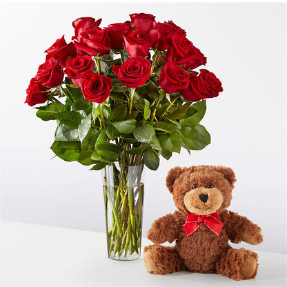 Romantic Long Stem Red Rose Bouquet Bundles –  United Family Flower And Gifts, Brooklyn NY