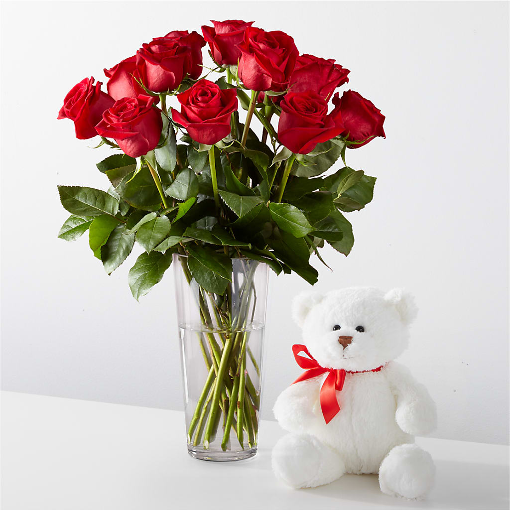 Romantic Long Stem Red Rose Bouquet Bundles –  United Family Flower And Gifts, Brooklyn NY