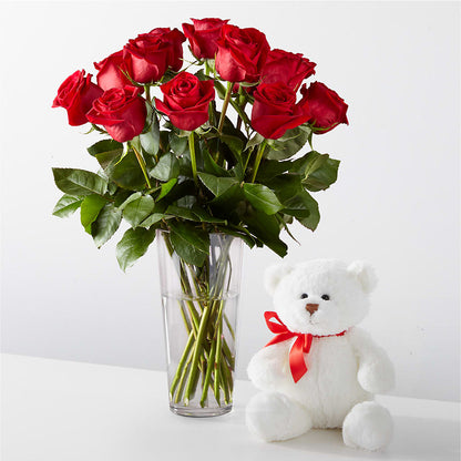 Romantic Long Stem Red Rose Bouquet Bundles –  United Family Flower And Gifts, Brooklyn NY