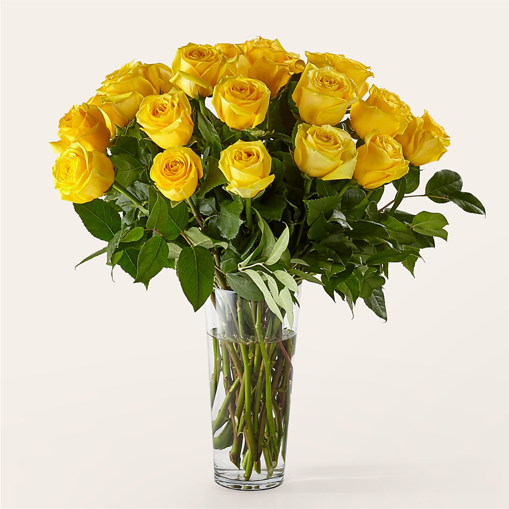 Long Stem Yellow Rose Bouquet –  United Family Flower And Gifts, Brooklyn NY