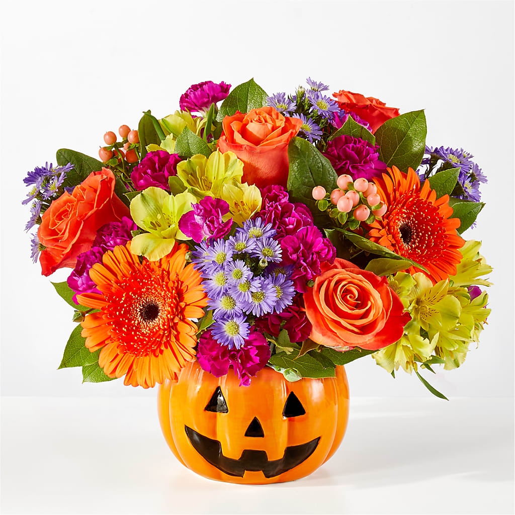 Tricks & Treats Pumpkin –  United Family Flower And Gifts, Brooklyn NY
