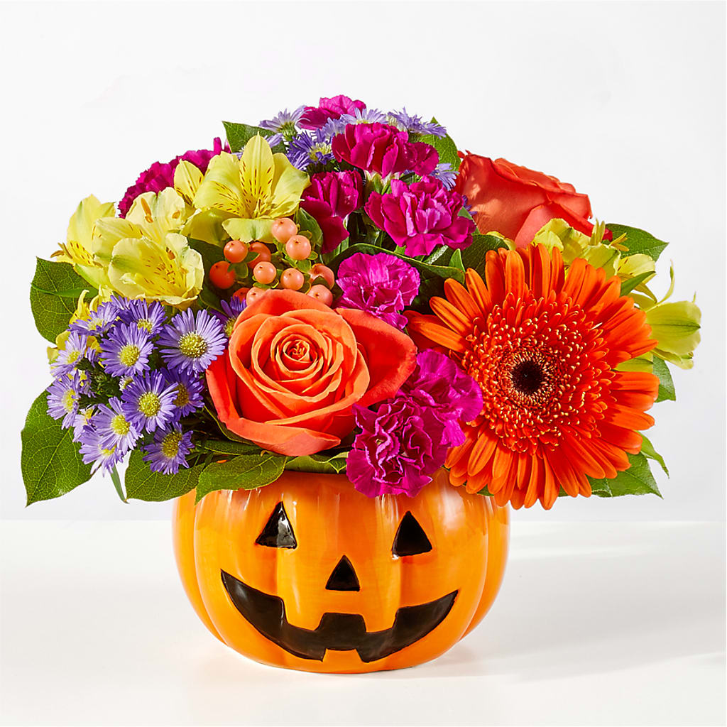 Tricks & Treats Pumpkin –  United Family Flower And Gifts, Brooklyn NY