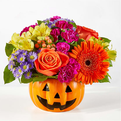 Tricks & Treats Pumpkin –  United Family Flower And Gifts, Brooklyn NY