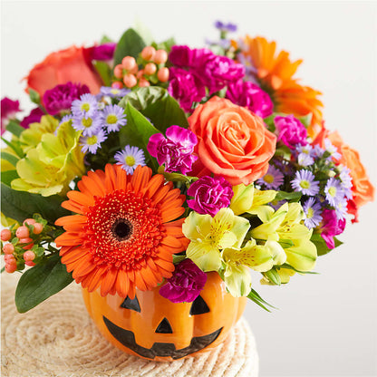 Tricks & Treats Pumpkin –  United Family Flower And Gifts, Brooklyn NY