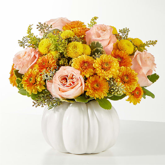 Peachy Pumpkin –  United Family Flower And Gifts, Brooklyn NY