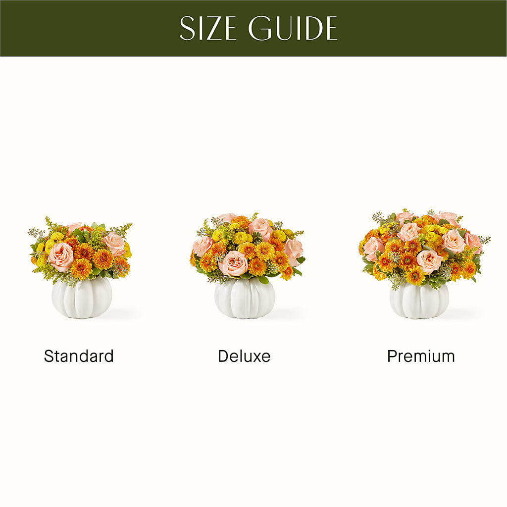 Peachy Pumpkin –  United Family Flower And Gifts, Brooklyn NY