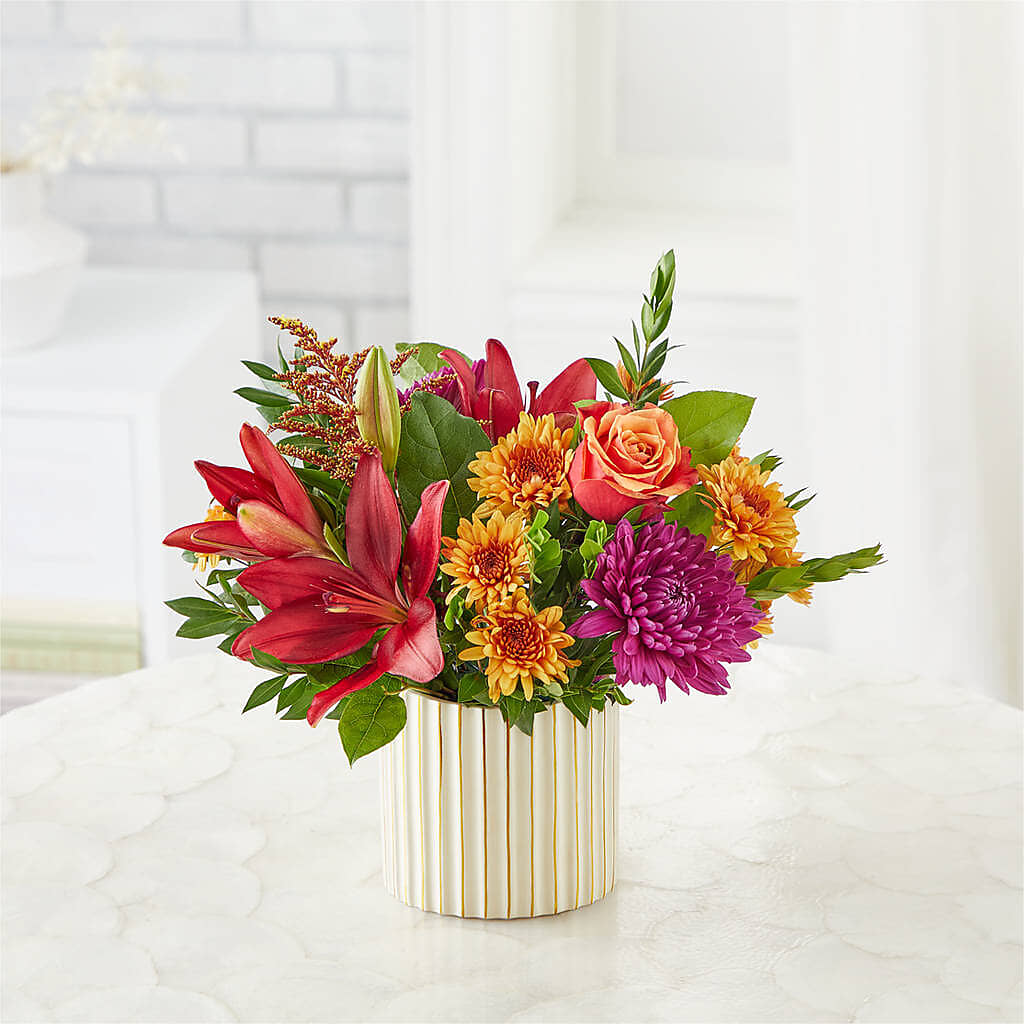 Burgundy Landscape Bouquet –  United Family Flower And Gifts, Brooklyn NY