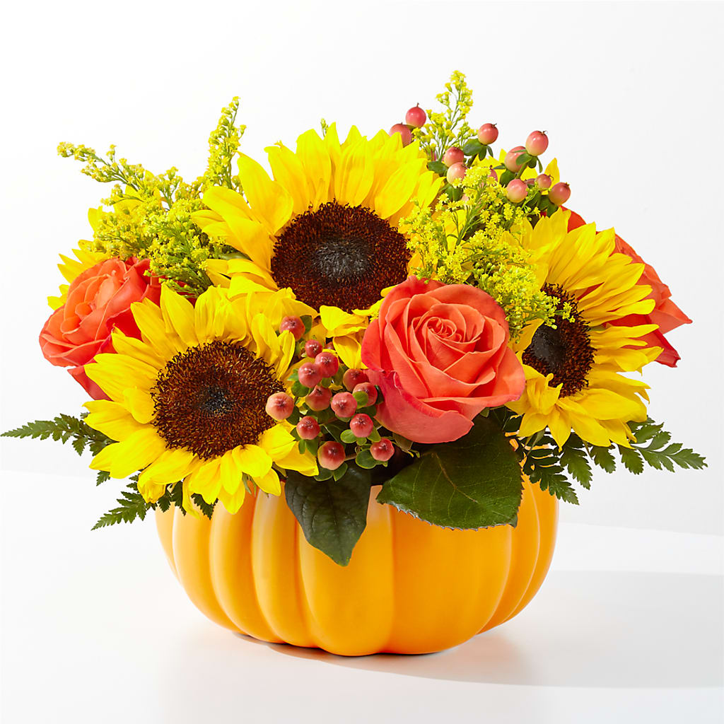 Pick of the Patch Pumpkin Bouquet –  United Family Flower And Gifts, Brooklyn NY