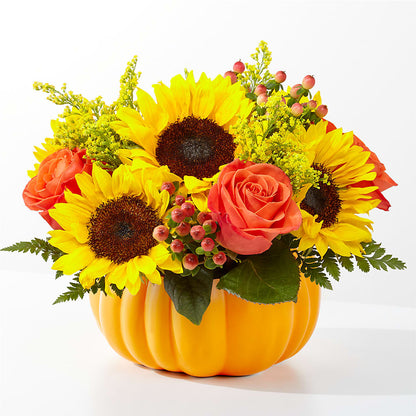 Pick of the Patch Pumpkin Bouquet –  United Family Flower And Gifts, Brooklyn NY